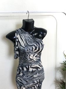 Multi Colour Imported Printed Bodycon Dress Women
