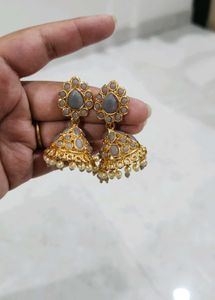 Gold Plated Jhumka Earings