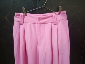 Pink Wide Leg Pants
