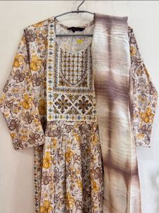 Floral Embroidered Dress