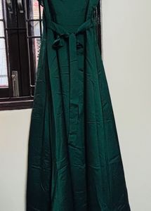 Elegant Green Maxi Dress