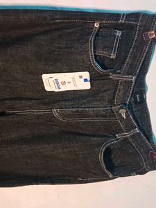 Wide Leg Denim Jeans