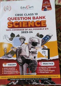 Educart CBSE Class 10 Science Question Bank