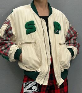 🔥space plan colour block jacket