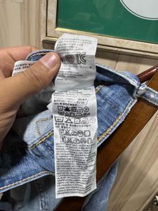 Levi’s Blue Washed Denim Jeans