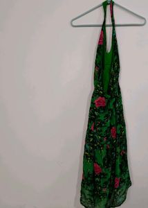 Floral Halter Dress
