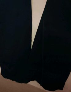 SAVANA Gathered Flare Leg Pants/Leggings