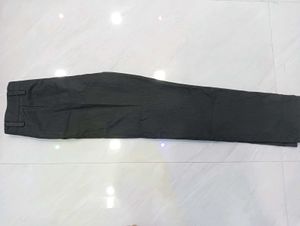Gray Casual Pants