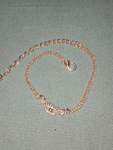 Neck Chain With  Evil  Eye Bracelet