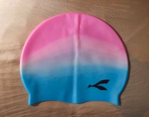 Swim Cap Pink &amp; Blue