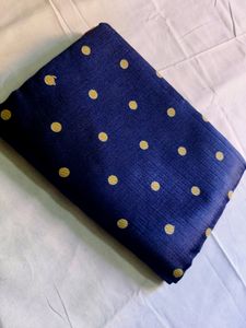 Nevy Blue Printed Saree