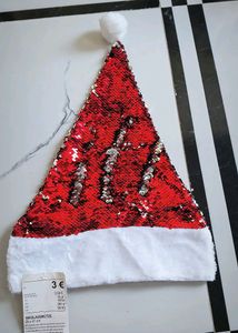 Christmas Sequence Cap