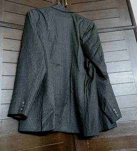 Men Classic Style Striped Blazer Set