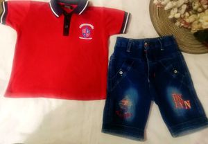 Very Beautiful Baby  Clothing T-shirt And Capri