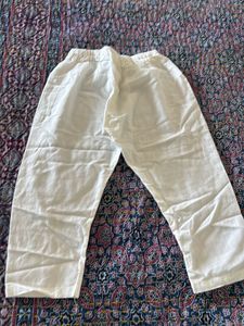 White Cotton Baby Pyjamas