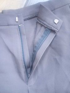 Wide Leg Trousers - Grey