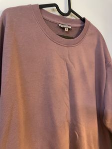 Mauve Oversized Sweatshirt