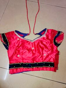 Pink Embellished Lehenga Skirt