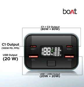 Boat Shroom 27,000mah / 160W At 3600/-⚡⚡