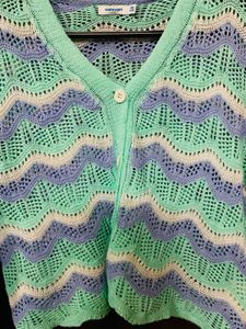 Crochet Knit Cardigan
