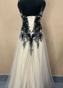 Black Lace Gown