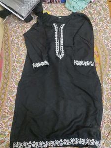 Black Daily Wear Kurtha