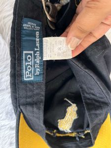 Ralph Lauren black unisex cap