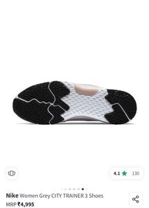 Nike Women Grey City Trainer 3 Shoes