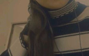 Black And White Strips Turtle Neck Sweater