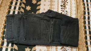 Stylish Gray Denim Jeans