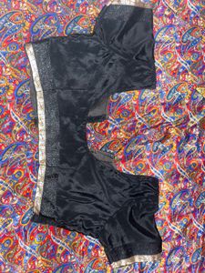 Crepe  Black  Blouse