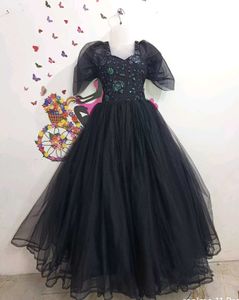 Black Princess Gown, All Colours Available