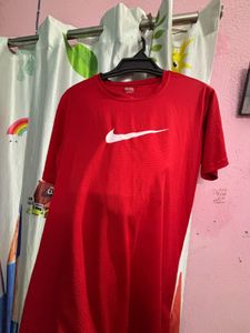 Nike Red Athletic T-Shirt