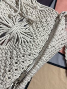 Tassle Crochet sling Bag