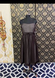 Brown Party Dress