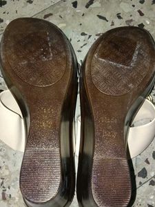 Italian Shoemakers Beige Mules, Italy, Size -5