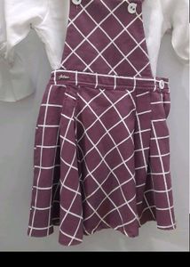 Pinfore Drass With White Top