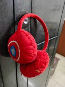 Red Winter Earmuffs