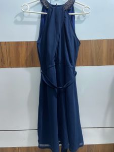 FabAlley Halter Neck A-line Dress