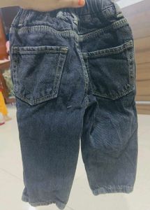 Black Denim Jeans For 1 To 2 Years Old Boy