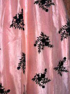 Peach Color Lehenga Choli Set