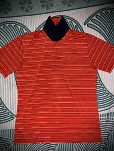 Striped Orange Shirt
