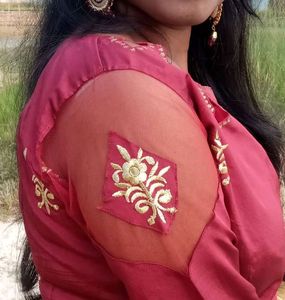 Designer High low kurti with dupatta