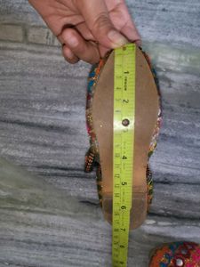 Mirrorwork Jutti Flats