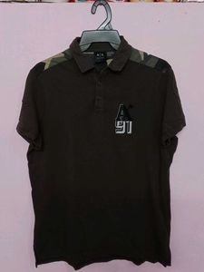 ARMANI EXCHANGE Mens Tshirt (Olive)