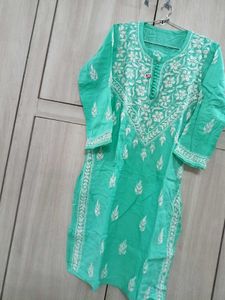 Chickankari Handwork Kurta