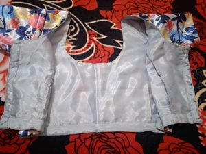 Silk Saree With Stiched Blouse