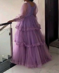 Elegant Lavender Gown