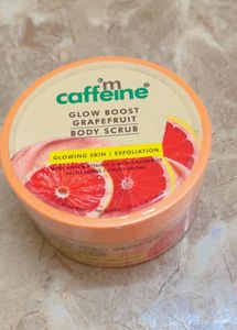 mCaffeine Glow Boost Grapefruit Body Scrub