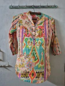 Multicolored Short Tunic